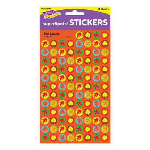 Fall Leaves Superspots Stickers