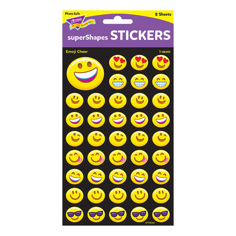 Emoji Cheer Supershape Sticker