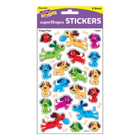 Puppy Pals Supershape Stickers