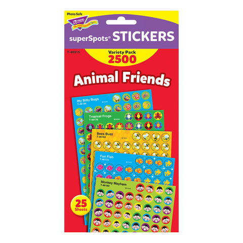 Animal Friends Sticker Variety Pack