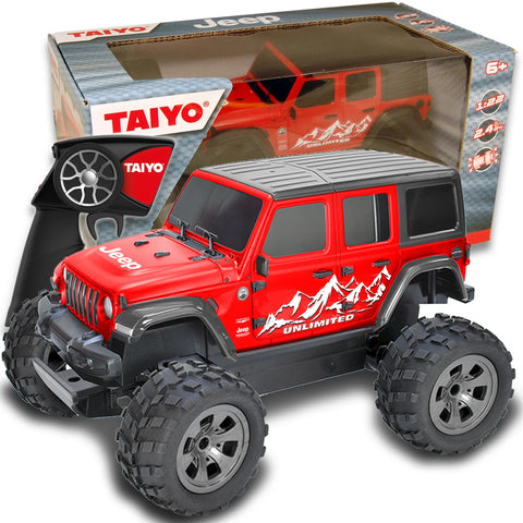 RC Jeep Rubicon Red