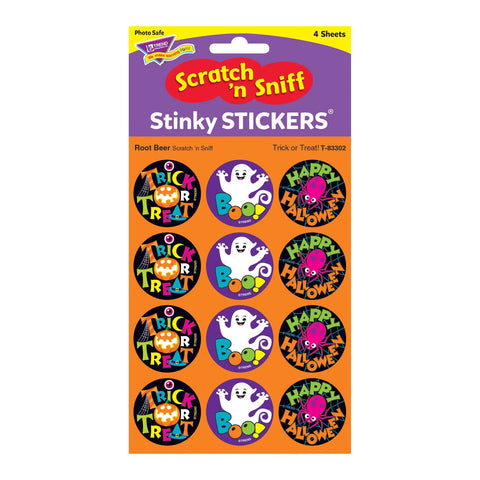 Trick Or Treat Stinky Stickers