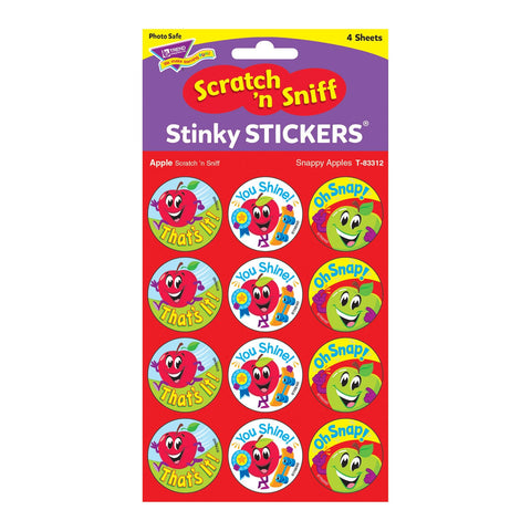 Snappy Apples Stinky Stickers