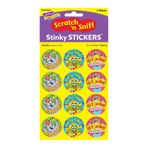 It's A Party Stinky Stickers