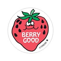 Retro Strawberry Stinky Stickers