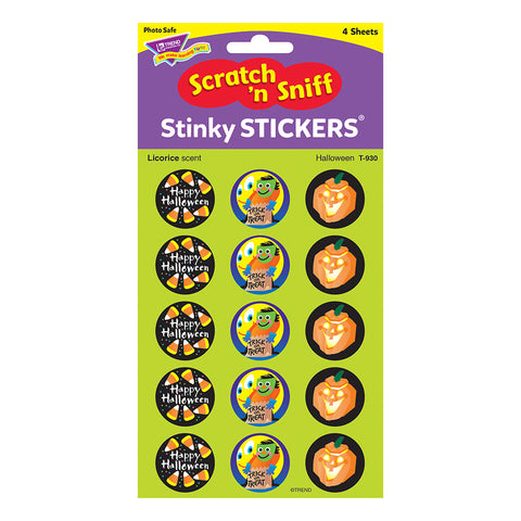 Halloween Stinky Stickers