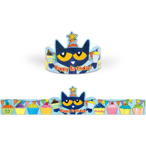 Pete The Cat Birthday Crowns