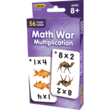 Math War Multiplication Flashcards