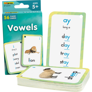 Vowels Flash Cards