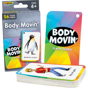 Body Movin' Flash Cards