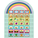 Oh Happy Day Rainbow 7 Pocket Chart