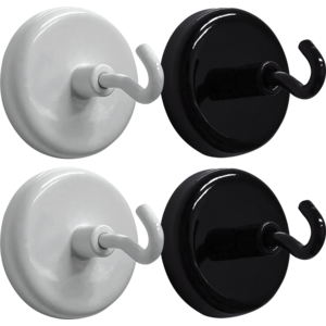 Black & White Magnetic Hooks