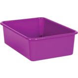Storage Bin Large Purple