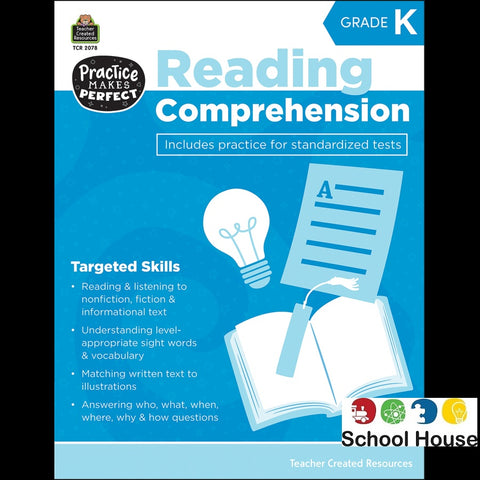 Reading Comprehension K Workbook