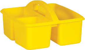 Storage Caddy Yellow