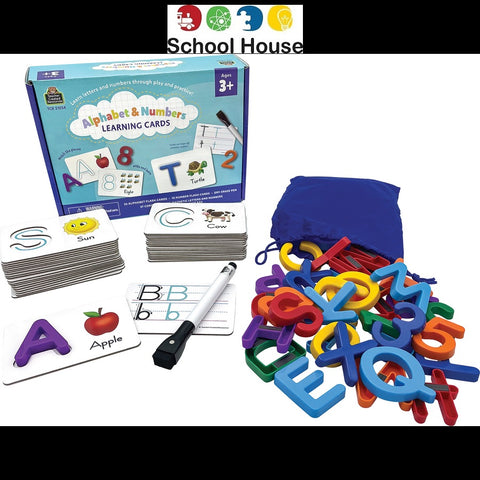 Alphabet & Numbers Learning Cards