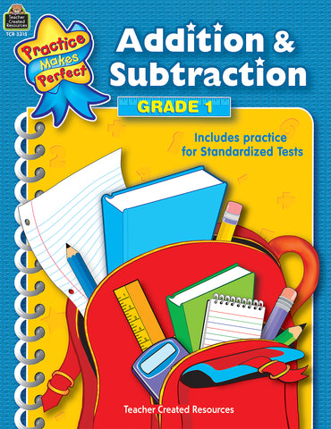 Addition & Subtraction Gr 1 Workbook