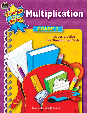 Multiplication Gr 3 Workbook