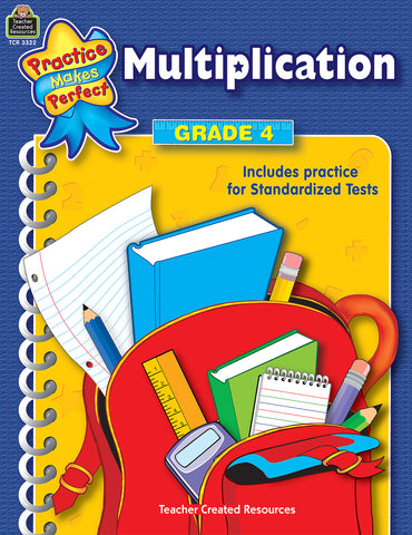 Multiplication Gr 4 Workbook