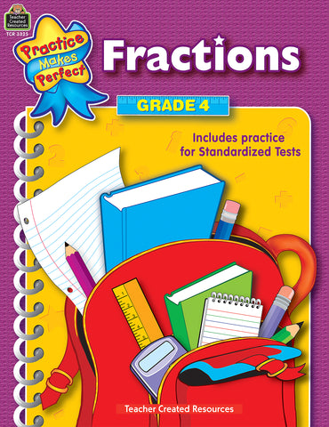 Fractions Gr 4 Workbook
