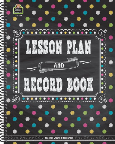 Chalkboard Brights Lesson Plan & Record Bk