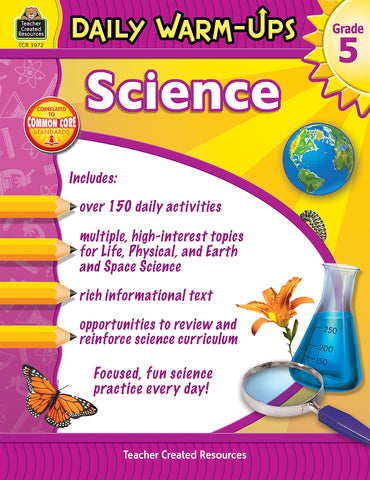 Science Daily Warm-Ups Gr 5 Bk