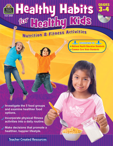 Healthy Habits For Healthy Kids Bk 3-4