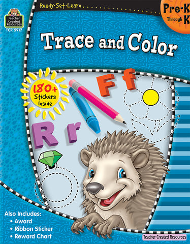 Trace & Color Workbook PreK-K