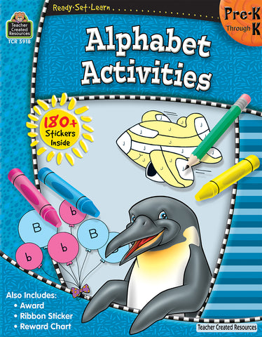 Alphabet Activities Workbook PreK-K