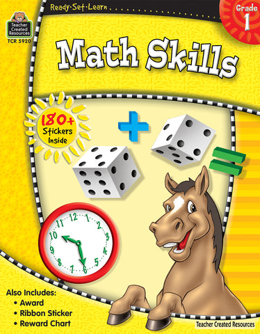 Math Skills Gr 1 Workbook