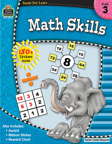 Math Skills Gr 3 Workbook
