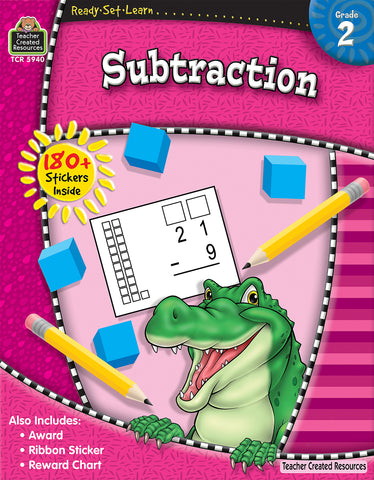 Subtraction Workbook Gr 2