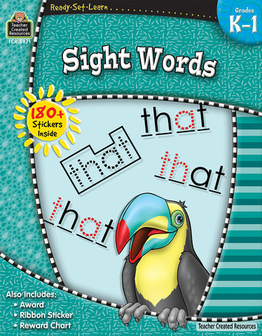 Sight Words Workbook Gr K-1