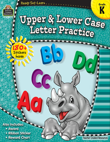 Upper & Lower Case Workbook Gr K