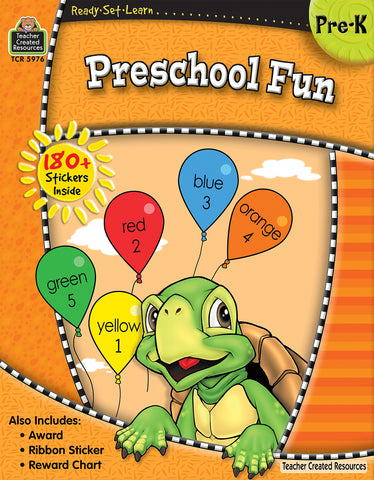 Preschool Fun Workbook