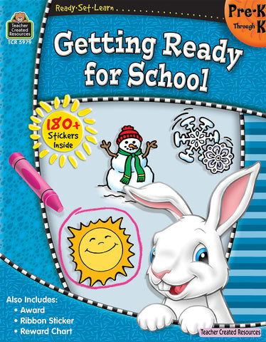 Getting Ready For School Workbook PreK-K