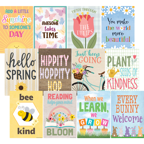 Spring Small Posters Pack