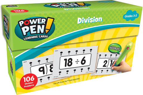 Division Power Pen Cards Gr 3-5