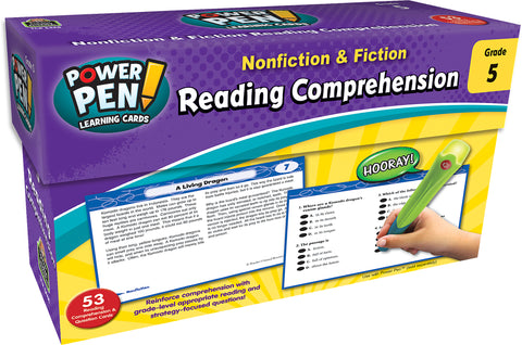 Reading Comprehension Power Pen Gr 5