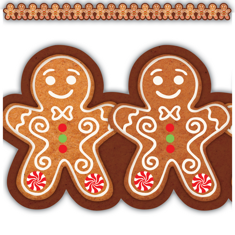 Gingerbread Cookies Border