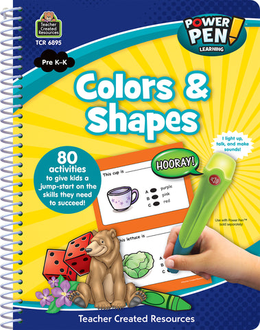 Colors & Shapes Power Pen Book