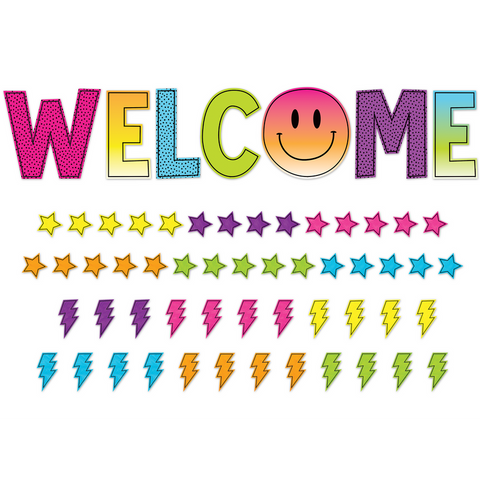 Brights 4Ever Welcome Bulletin Board Set