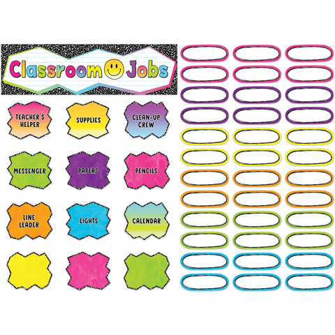 Brights 4Ever Classroom Jobs Mini Bulletin Board Set