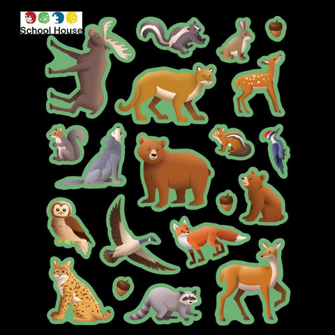 Woodland Animals Stickers