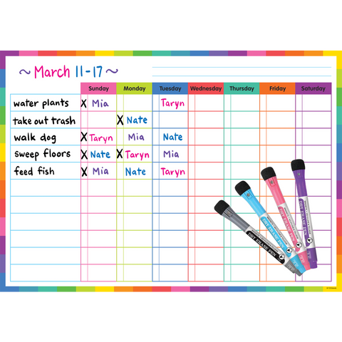 Magnetic Reward Chart Colorful