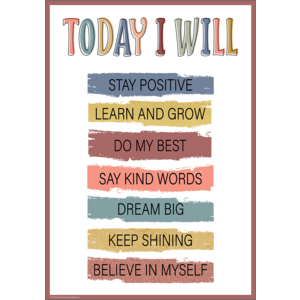 Today I Will Wonderfully Wild Poster