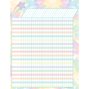 Pastel Pop Incentive Chart