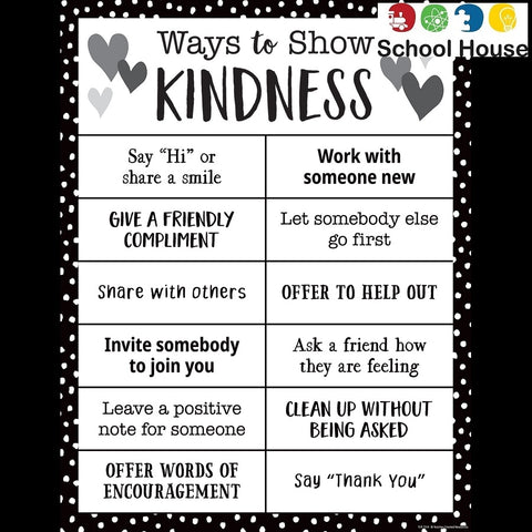 Ways To Show Kindness Chart