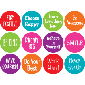 Positive Sayings Carpet Markers