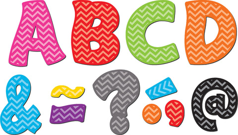 Magnetic Letters 3 In Chevron